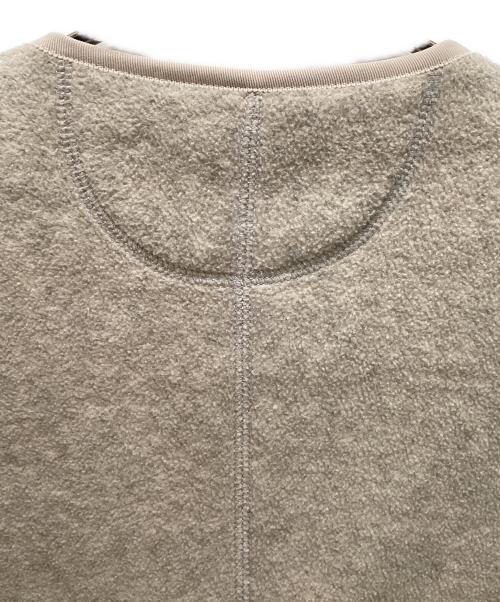 DANTON（ダントン）DANTON (ダントン) フリース ノーカラージャケット グレー サイズ:34の古着・服飾アイテム