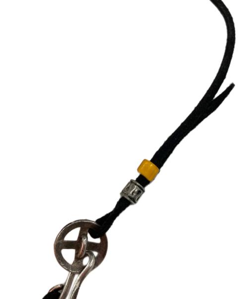 WHEEL WORKS（ホイールワークス）WHEEL WORKS (ホイールワークス) フェザー・ストーン モチーフネックレス スカイブルーの古着・服飾アイテム