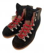 Dannerダナー）の古着「サイドゴアトレッキングブーツ」｜ブラック×レッド