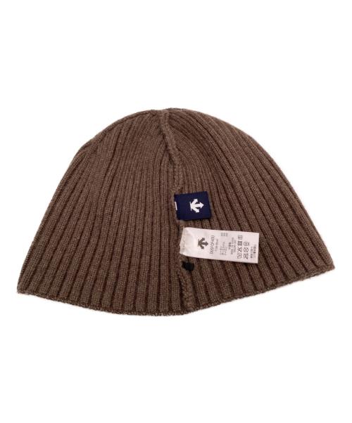 DESCENTE ALLTERRAIN（デザイント オルテライン）Descente ALLTERRAIN (デザイント オルテライン) ニットキャップ ブラウン サイズ:Fの古着・服飾アイテム