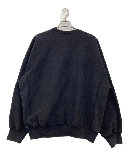 SUPREME（シュプリーム）Supreme (シュプリーム) ウォッシュドボックスロゴクルーネックスウェット ブラック サイズ:XLの古着・服飾アイテム