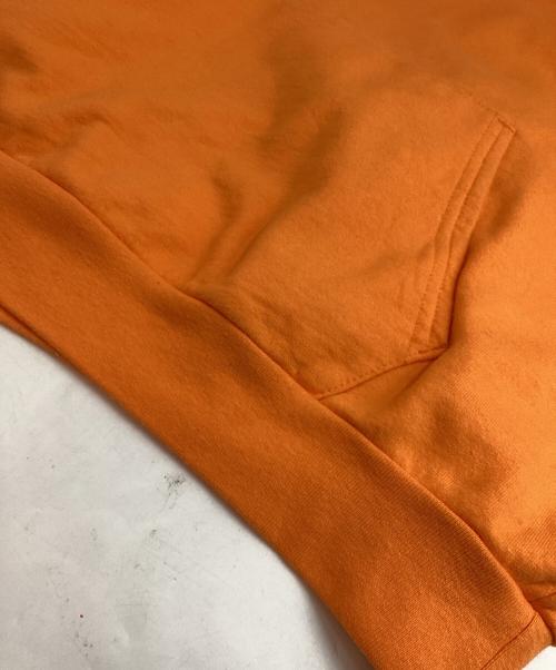 CHROME HEARTS（クロムハーツ）CHROME HEARTS (クロムハーツ) OFFWHITE (オフホワイト) コラボ バックプリントロゴパーカー オレンジ サイズ:XX-LARGEの古着・服飾アイテム