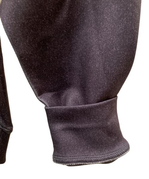 BLACK LABEL CRESTBRIDGE（ブラックレーベル クレストブリッジ）BLACK LABEL CRESTBRIDGE (ブラックレーベル クレストブリッジ) 裏チェックジップパーカー ブラック サイズ:Mの古着・服飾アイテム