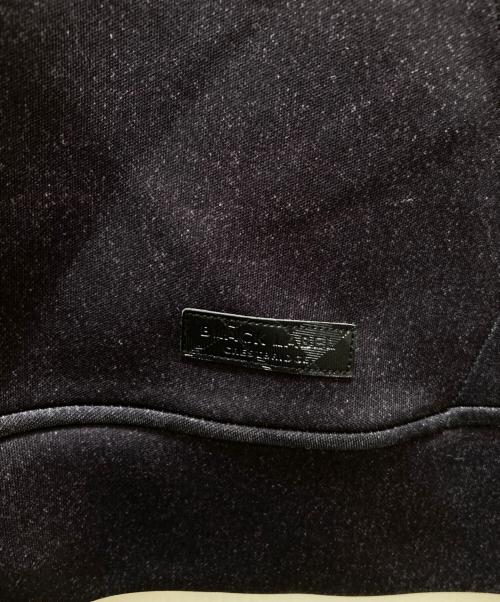 BLACK LABEL CRESTBRIDGE（ブラックレーベル クレストブリッジ）BLACK LABEL CRESTBRIDGE (ブラックレーベル クレストブリッジ) 裏チェックジップパーカー ブラック サイズ:Mの古着・服飾アイテム