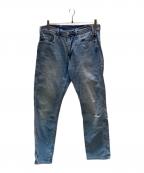LEVI'S REDリーバイス レッド）の古着「LR502 TAPER デニムパンツ」｜インディゴ