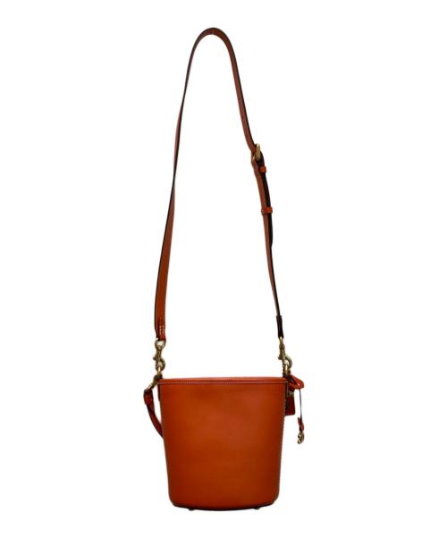 COACH（コーチ）COACH (コーチ) ダコタ バケット バッグ 16 2WAYショルダーバッグ オレンジの古着・服飾アイテム