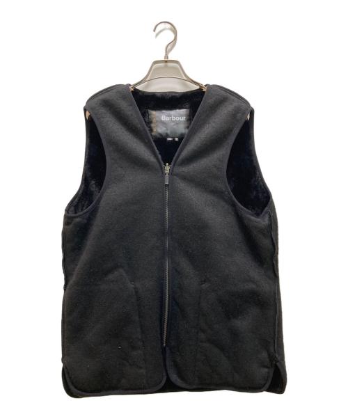Barbour（バブアー）Barbour (バブアー) SL FUR LINER VEST ブラック サイズ:38の古着・服飾アイテム