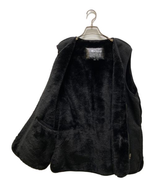 Barbour（バブアー）Barbour (バブアー) SL FUR LINER VEST ブラック サイズ:38の古着・服飾アイテム