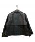 Cinquanta (チンクワンタ) レザーショートトレンチコート ブラック サイズ:38：15000円