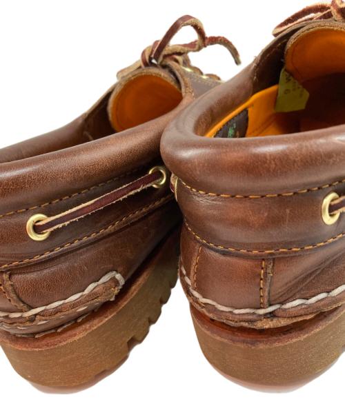Timberland（ティンバーランド）Timberland (ティンバーランド) 3アイレットデッキシューズ ブラウン サイズ:9の古着・服飾アイテム