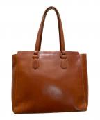 土屋鞄ツチヤカバン）の古着「DADSON レザートートバッグ」｜ブラウン