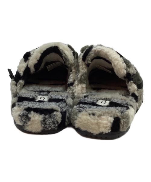UGG（アグ）UGG (アグ) フラッフ イット カリ コラージュ ボアサンダル グレー サイズ:28cmの古着・服飾アイテム