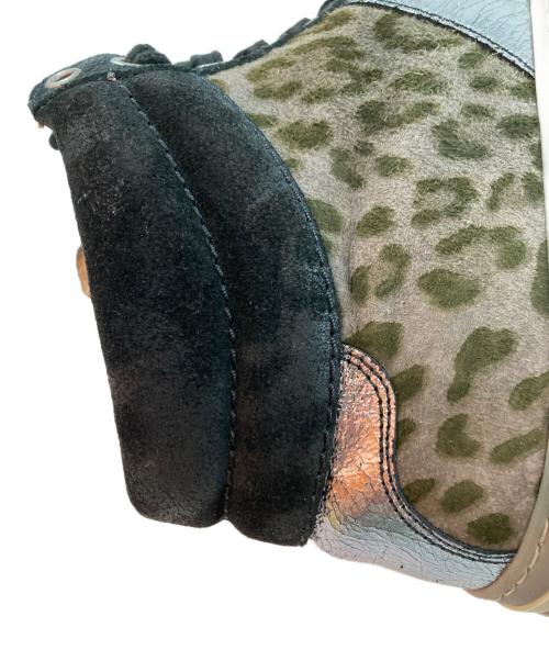 JIMMY CHOO（ジミーチュウ）JIMMY CHOO (ジミーチュウ) レオパードハイカットスニーカー グレー サイズ:43の古着・服飾アイテム