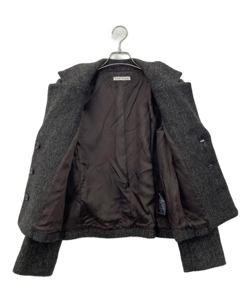 R'IAM-Plage（リアムプラージュ）R'IAM-Plage (リアムプラージュ) ツイードMINI ジャケット グレー サイズ:36の古着・服飾アイテム