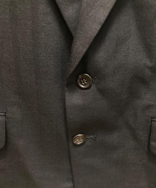 COMME des GARCONS HOMME（コムデギャルソン オム）COMME des GARCONS HOMME (コムデギャルソン オム) ヴィンテージ シャドウストライプ2Bテーラードジャケット ブラック サイズ:Sの古着・服飾アイテム