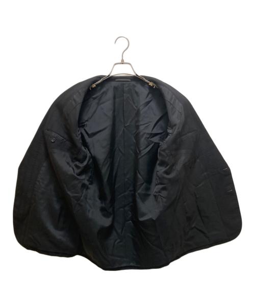 COMME des GARCONS HOMME（コムデギャルソン オム）COMME des GARCONS HOMME (コムデギャルソン オム) ヴィンテージ シャドウストライプ2Bテーラードジャケット ブラック サイズ:Sの古着・服飾アイテム