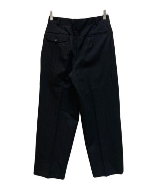 COMME des GARCONS HOMME（コムデギャルソン オム）COMME des GARCONS HOMME (コムデギャルソン オム) ヴィンテージ シャドウストライプスラックス ブラック サイズ:Sの古着・服飾アイテム