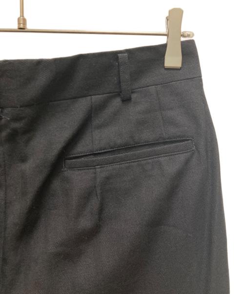 COMME des GARCONS HOMME（コムデギャルソン オム）COMME des GARCONS HOMME (コムデギャルソン オム) ヴィンテージ シャドウストライプスラックス ブラック サイズ:Sの古着・服飾アイテム