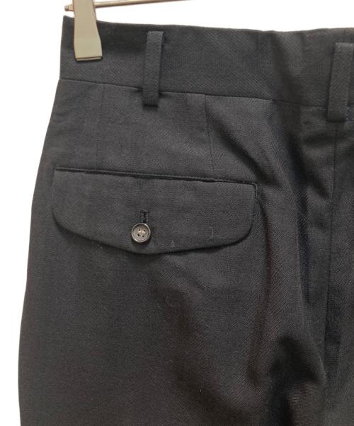 COMME des GARCONS HOMME（コムデギャルソン オム）COMME des GARCONS HOMME (コムデギャルソン オム) ヴィンテージ シャドウストライプスラックス ブラック サイズ:Sの古着・服飾アイテム