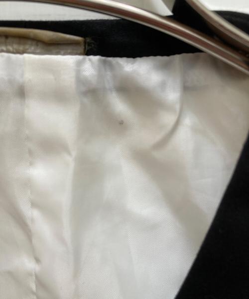 COMME des GARCONS HOMME PLUS（コムデギャルソンオムプリュス）COMME des GARCONS HOMME PLUS (コムデギャルソンオムプリュス) 製品染めコットンジレ ブラック サイズ:Sの古着・服飾アイテム