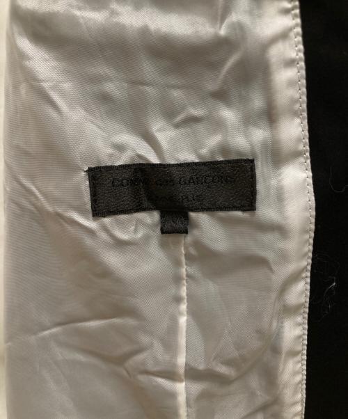 COMME des GARCONS HOMME PLUS（コムデギャルソンオムプリュス）COMME des GARCONS HOMME PLUS (コムデギャルソンオムプリュス) 製品染めコットンジレ ブラック サイズ:Sの古着・服飾アイテム