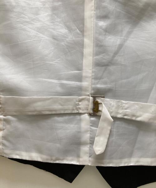 COMME des GARCONS HOMME PLUS（コムデギャルソンオムプリュス）COMME des GARCONS HOMME PLUS (コムデギャルソンオムプリュス) 製品染めコットンジレ ブラック サイズ:Sの古着・服飾アイテム