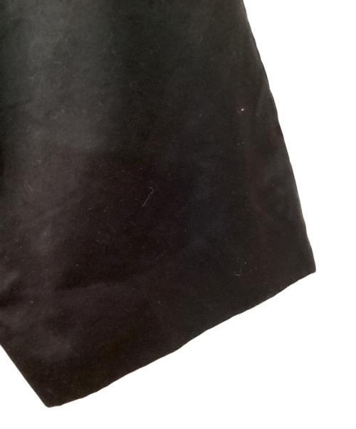 COMME des GARCONS HOMME PLUS（コムデギャルソンオムプリュス）COMME des GARCONS HOMME PLUS (コムデギャルソンオムプリュス) 製品染めコットンテーパードパンツ ブラック サイズ:Sの古着・服飾アイテム