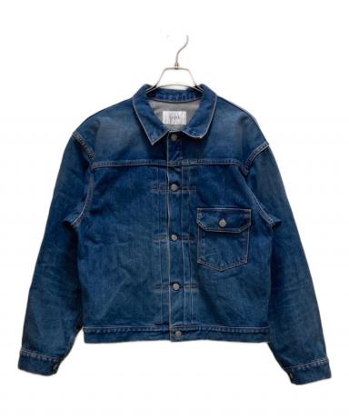 【美品】CIOTA シオタ スビン デニムジャケット JKLM-102M 42 中古・古着通販】CIOTA (シオタ) 本藍 スビンコットン 13.5oz デニム