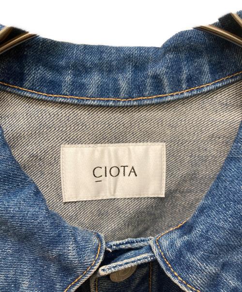 CIOTA（シオタ）CIOTA (シオタ) 本藍 スビンコットン 13.5oz デニムジャケット インディゴ サイズ:42の古着・服飾アイテム