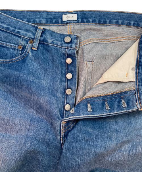 CIOTA（シオタ）CIOTA (シオタ) 本藍スビンコットン13.5ozストレートデニム インディゴ サイズ:32の古着・服飾アイテム