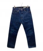 BONCOURAボンクラ）の古着「SHRINK TO FIT デニムパンツ」｜インディゴ