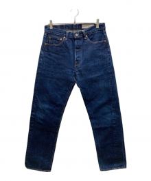 BONCOURA（ボンクラ）の古着「SHRINK TO FIT デニムパンツ」｜インディゴ