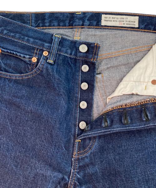BONCOURA（ボンクラ）BONCOURA (ボンクラ) SHRINK TO FIT デニムパンツ インディゴ サイズ:32の古着・服飾アイテム