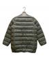Traditional Weatherwear (トラディショナルウェザーウェア) green label relaxing (グリーンレーベルリラクシング) 別注ノーカラーダウンコート グレー サイズ:36：12000円