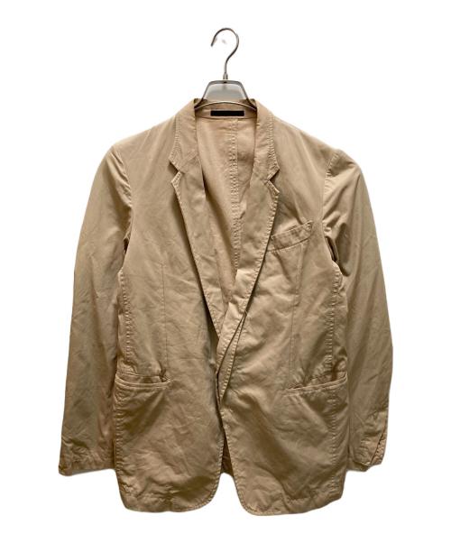 Y's for men（ワイズフォーメン）Y's for men (ワイズフォーメン) 比翼1Bテーラードジャケット ベージュ サイズ:1の古着・服飾アイテム