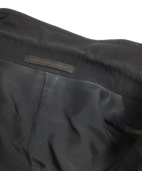 Y's for men（ワイズフォーメン）Y'S for men (ワイズフォーメン) ウールギャバジン2Bテーラードジャケット ブラック サイズ:2の古着・服飾アイテム