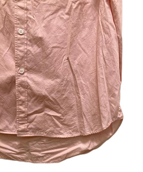 GROUND Y（グラウンドワイ）GROUND Y (グラウンドワイ) オープンカラーロング丈シャツ ピンク サイズ:3の古着・服飾アイテム