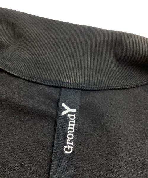 GROUND Y（グラウンドワイ）GROUND Y (グラウンドワイ) トラックジャケット ブラック サイズ:3の古着・服飾アイテム