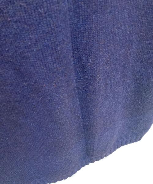 Yohji Yamamoto pour homme（ヨウジヤマモト プールオム）Yohji Yamamoto pour homme (ヨウジヤマモト プールオム) ウールロングカーディガン ブルー サイズ:3の古着・服飾アイテム