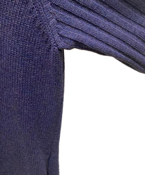 Yohji Yamamoto pour homme（ヨウジヤマモト プールオム）Yohji Yamamoto pour homme (ヨウジヤマモト プールオム) ウールロングカーディガン ブルー サイズ:3の古着・服飾アイテム