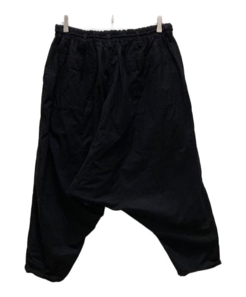 BLACK Scandal Yohji Yamamoto（ブラックスキャンダルヨウジヤマモト）BLACK Scandal Yohji Yamamoto (ブラックスキャンダルヨウジヤマモト) サルエルワイドパンツ ブラック サイズ:2の古着・服飾アイテム