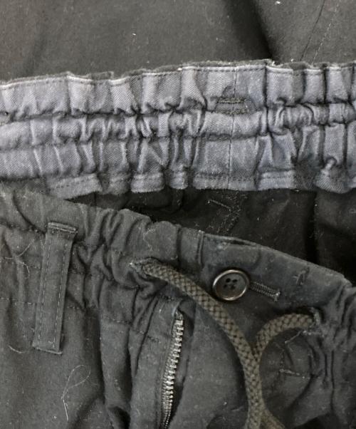 BLACK Scandal Yohji Yamamoto（ブラックスキャンダルヨウジヤマモト）BLACK Scandal Yohji Yamamoto (ブラックスキャンダルヨウジヤマモト) サルエルワイドパンツ ブラック サイズ:2の古着・服飾アイテム