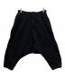 BLACK Scandal Yohji Yamamoto（ブラックスキャンダルヨウジヤマモト）の古着「サルエルワイドパンツ」｜ブラック