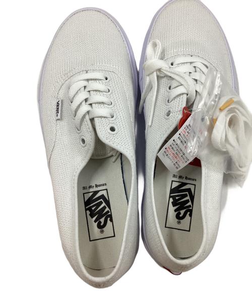 VANS（ヴァンズ）VANS (ヴァンズ) All My Homies (オールマイホーミーズ) V44CF ZORN ローカットスニーカー ホワイト サイズ:26.5cm 未使用品の古着・服飾アイテム