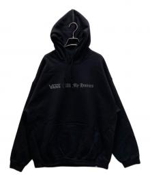 VANS×ALL MY HOMIES（ヴァンズ×オールマイホーミーズ）の古着「REFLECTIVE HOODIE」｜ブラック