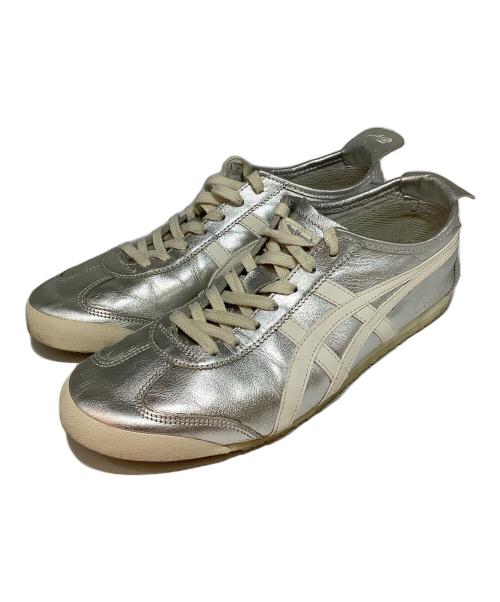 Onitsuka Tiger（オニツカタイガー）Onitsuka Tiger (オニツカタイガー) MEXICO'66 シルバー サイズ:27.5の古着・服飾アイテム
