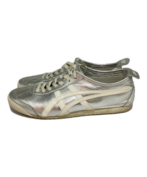 Onitsuka Tiger（オニツカタイガー）Onitsuka Tiger (オニツカタイガー) MEXICO'66 シルバー サイズ:27.5の古着・服飾アイテム