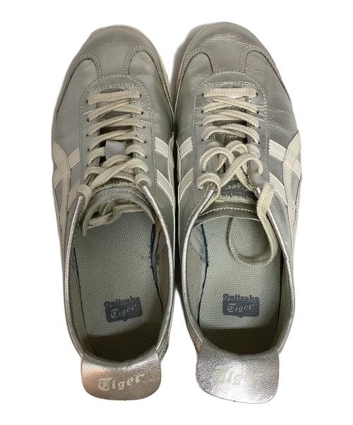 Onitsuka Tiger（オニツカタイガー）Onitsuka Tiger (オニツカタイガー) MEXICO'66 シルバー サイズ:27.5の古着・服飾アイテム