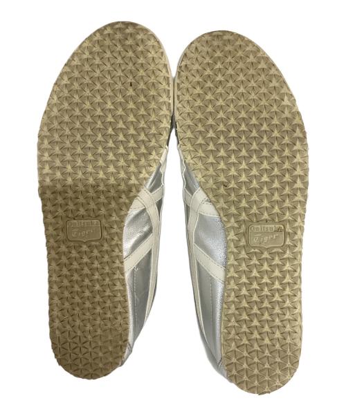 Onitsuka Tiger（オニツカタイガー）Onitsuka Tiger (オニツカタイガー) MEXICO'66 シルバー サイズ:27.5の古着・服飾アイテム