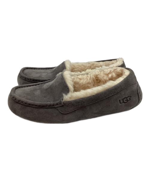 UGG（アグ）UGG (アグ) アンスレー モカシンシューズ グレー サイズ:25cmの古着・服飾アイテム